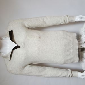 NWT Tasso Elba mens quarter zip pull over sweater